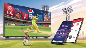 Various media formats including TV, digital, and OOH used in IPL ad spend for IPL2025 advertising.