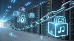 Blockchain technology for media ownership in 2025.