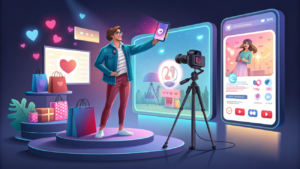 Social commerce and influencer marketing trends in 2025.
