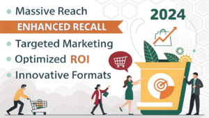 Infographic highlighting IPL ad spend benefits including reach, targeting, and ROI with 2024 stats for IPL2025 advertising.