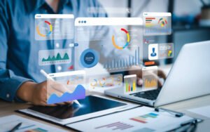 Tracking and analyzing data on how to build a digital marketing strategy.