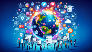 Leveraging social media platforms to build a digital marketing strategy.