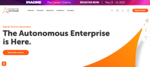 Automation Anywhere AI workflow automation processing documents.